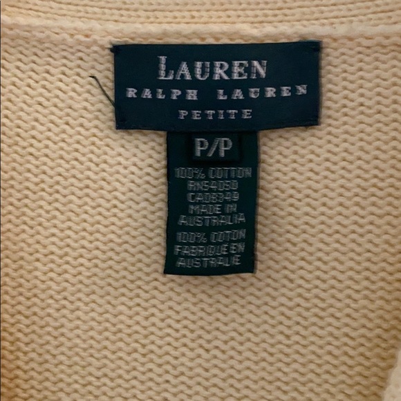 Lauren Ralph Lauren Size PP Cardigan. $ 25 - Picture 2 of 4